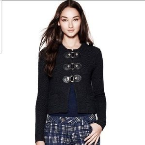 Tory Burch Ross Cardigan Black Small